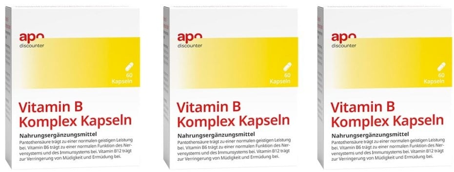 Vitamin B Komplex Kapseln von apodiscounter