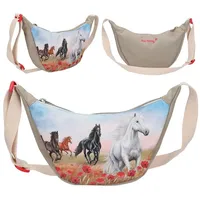 DEPESCHE Halbmond Umhängetasche Miss Melody POPPY SAND