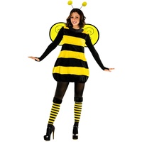 Morph Kostüm Biene Damen, Bienenkostüm Erwachsene, Bienen Kostüm Damen, Kostüm Erwachsene Biene, Bienen Kostüm, Biene Kostüm Erwachsene - L