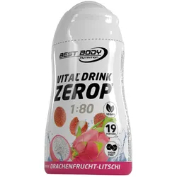 Best Body Nutrition Vital Drink Zerop Drachenfrucht Litschi 48ml