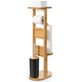 Yorbay WC-Bürstengarnitur Natur