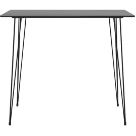 vidaXL 7-tlg. Bar-Set Schwarz und Weiß