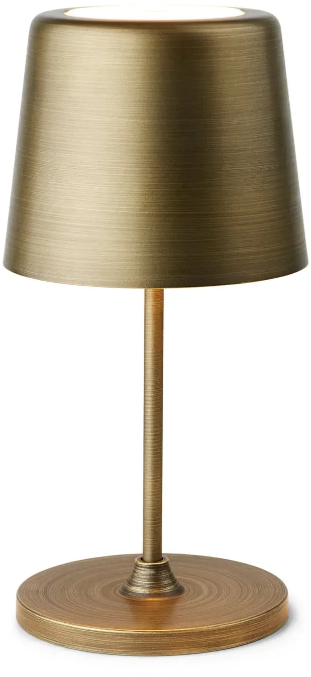 Außenleuchte Halo Design, LUMEN, dimmbar, Bronze / Altmessing, für Wohnzimmer, Metall, Modern - 23