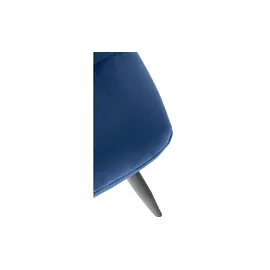 CLP Esszimmerstuhl Antibes Samt blau