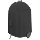 Grillabdeckung 63x88 cm aus 600D Oxford-Gewebe für Rundgrills