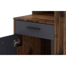 byLIVING Schreibtisch Louis Old-Wood-Optik / Braun