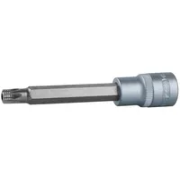KS Tools 1/2" Bit-Stecknuss TX mit Stirnlochbohrung, lang, TB15