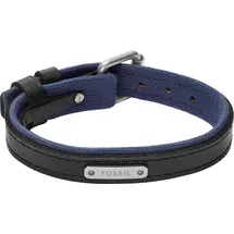 Fossil Everett Armband Leder Metall schwarz JA7316998