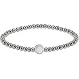 Liebeskind Berlin Beads Armband Edelstahl silberfarben 16 cm