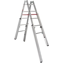 Euroline Premium Alu-Treppenstehleiter 2 x 5 Sprossen (3057605)