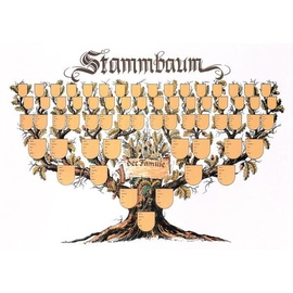 Kinderland-Verlag Schmuckbild "Stammbaum"