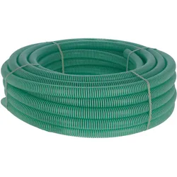 Kerbl Saugschlauch 1" PVC Schlauch mit hart PVC Spirale, 25m Rolle - 221119