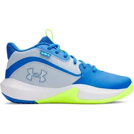 Under Armour GS Lockdown 7 Basketballschuhe Kinder 453 - blue calm/blue atlantis/metallic blue calm 38.5