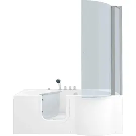 AcquaVapore Seniorendusche und Wanne mit Whirlpool S12D-TH-AIR-L-EC Dusche 170x8