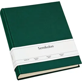 Semikolon Uni Classic Fotoalbum mittel dunkelgrün