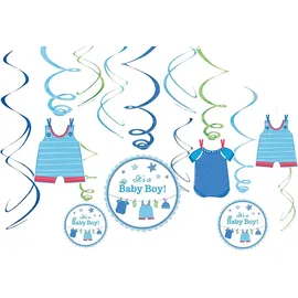 Amscan Babyparty-Set 47-teilig Babypinkeln