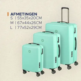 Princess Traveller PT01 Deluxe 2-Rollen M 67 cm / 78 l mint