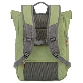 Travelite Rollup 35 l Grün/Grau