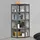 Juskys Eckregal Corner Basic 180 x 70 x 40-70 cm - Grau