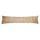 vidaXL Tarnnetz mit Aufbewahrungstasche 706x140 cm Sandfarbe