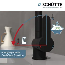 Schütte London schwarz matt 79760