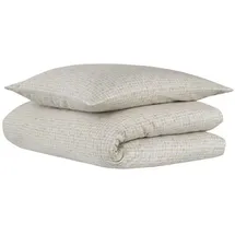 SCHIESSER Punto Gepunktet Beige 135 x 200 cm + 80 x 80 cm