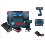 Bosch GHG 18V-50 Professional Akku Heissluftgebläse 18 V 300° C / 500° C + 1x Akku 4,0 Ah + Ladegerät + L-Boxx