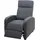 MCW Relaxsessel F76 Stoff/Textil 75 x 112 x 87 cm Grau mit Liegefunktion