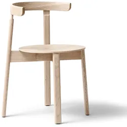 Lunar Chair - Eiche weiss