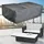 MuCoLa Abdeckplane 125 x 123 x 74 cm Schwarz