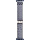 Apple Nike Sport Loop für Watch 46mm Grau / Blau (One Size)