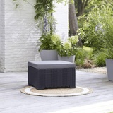 KETER Allibert Gartenhocker California Grau