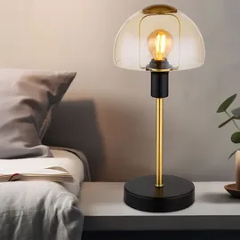GLOBO Tischleuchte Gold Schwarz
