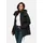 Marikoo Damen, Winterjacke (XS-3XL) - Softshell, mit abnehmbarer Kapuze und figurbetonter Passform