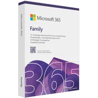 Microsoft 365 Family 6 Benutzer 12 Monate PKC DE Win Mac Android iOS