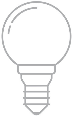 Ampoule LED, E27, 8 Watt, 11.8 cm