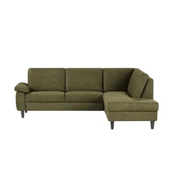 Diva Ecksofa  Diva ¦ grün ¦ Maße (cm): B: 255 H: 90 T: 210