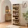 [en.casa] Sykkylven 169 x 60 x 24 cm mit 5 Klappen Sonoma-Eiche beige / beige