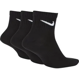Nike Everyday Lightweight Trainings-Knöchelsocken Black/White 34-38