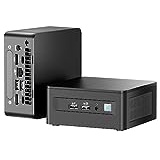 Intel NUC 12 Pro Mini PC Core i5-1240P|12 Kerne 16 Threads Mini Desktop Computer Iris Xe Grafik|16GB RAM 512GB SSD|Windows 11 Pro Desktop Mini Computer|Bluetooth 5.3|WiFi 6E |Thunderbolt4