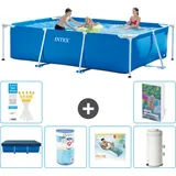 Rechteckiger Frame Pool - 300x200x75 Cm - 7-teilig  S113