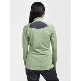 Craft Core Trim Midlayer 1/2-Zip Langarmshirt Damen 622200 - jade/melange S