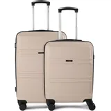 Benzi 5739 Koffer-Set 2-tlg. beige