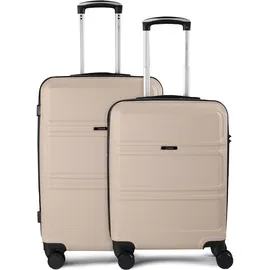 Benzi 5739 Koffer-Set 2-tlg. beige