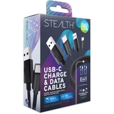 STEALTH USB-C Lade & Data Kabel Twin Pack für PS VR2 (2x 2m)