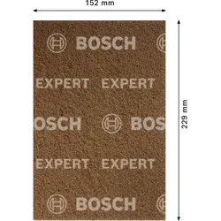 Bosch EXPERT N880 Vliesscheibe zum Handschleifen braun - 2608901212 - braun