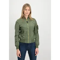 Alpha Industries Ma-1 Vf Lw Jacke Green / Gold S