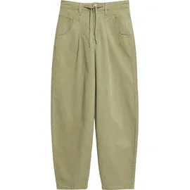 s.Oliver Ankle-Hose mit Barrel Leg und Garment Dye Grün 38
