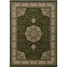 KADIMA DESIGN Teppich Kurzflor GEISLER in Grün, orientalisch, 300 x 400 cm