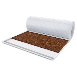 Fdm Topper KOKOS-KALTSCHAUM 200 x 200 cm Weiß